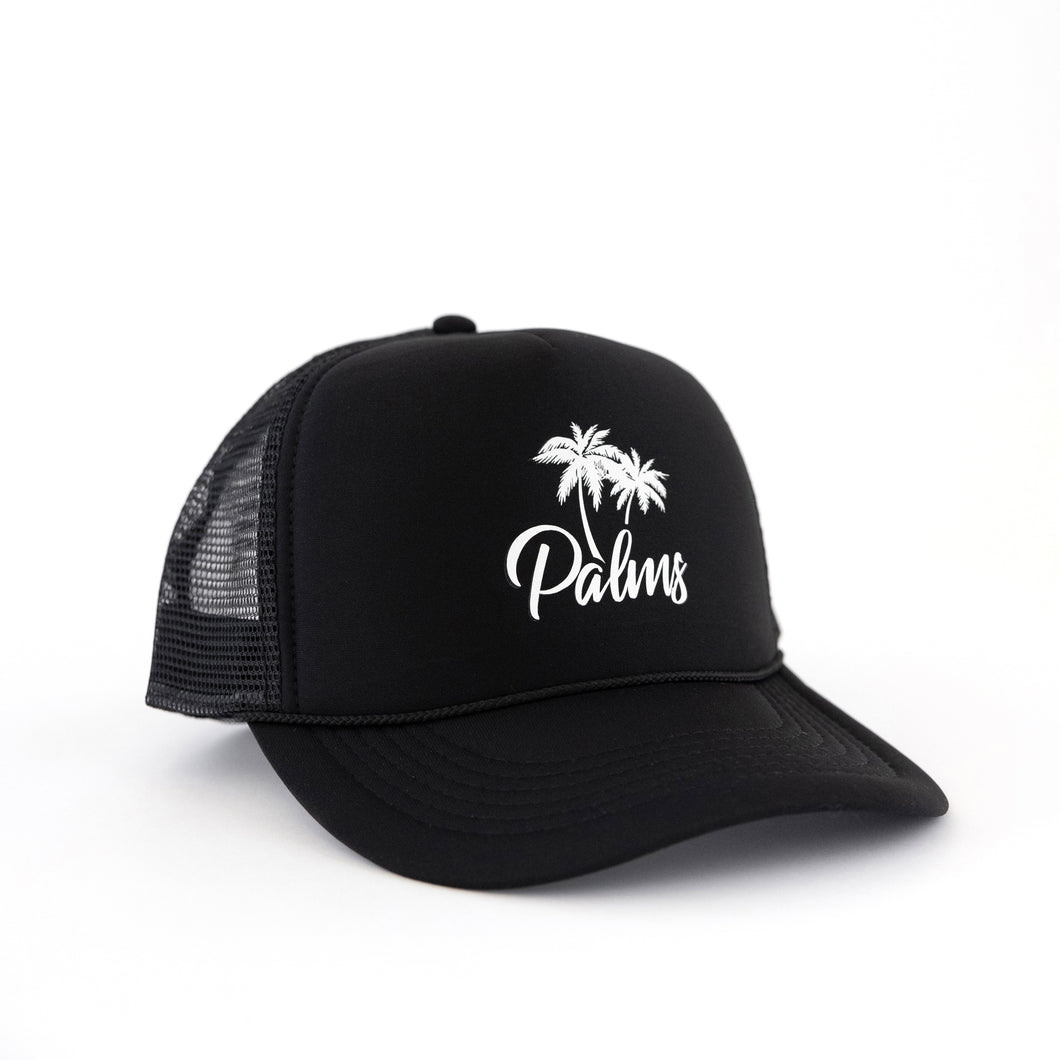 Arizona Palms Trucker Hat (White)